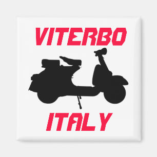 Aimant Scooter, Viterbo, Italie