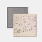 Aimant Score sheet of 'Moonlight Sonata' (Recto/Verso)