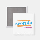 Aimant Scorpio Aqua (Recto/Verso)