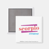 Aimant Scorpio LtPink (Recto/Verso)