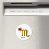 AIMANT SCORPIO / SIGNE ZODIATIQUE OR JEWEL (In Situ (Lave-vaisselle))