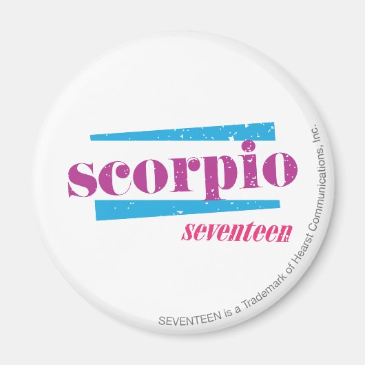 Aimant Scorpio violet (Devant)