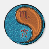 Aimant Scorpio & Wood Tiger (Devant)