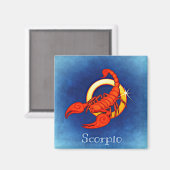 aimant scorpio zodiaque (Recto/Verso)