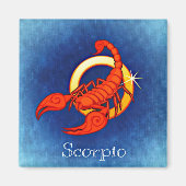 aimant scorpio zodiaque (Devant)