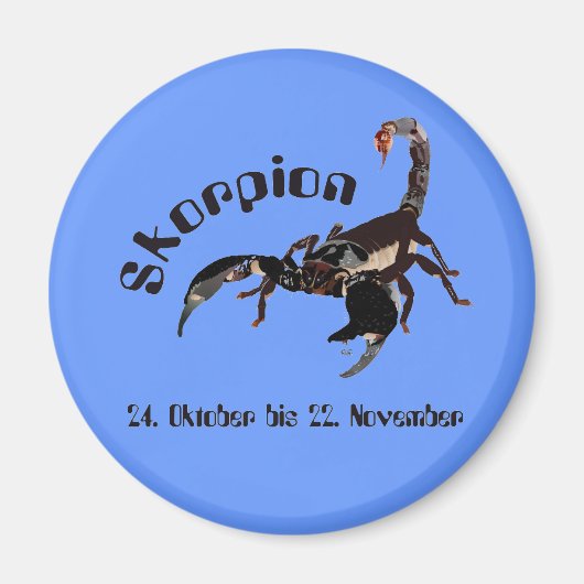 Aimant Scorpion (Devant)