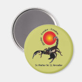 Aimant Scorpion (Recto/Verso)