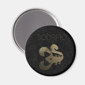 Aimant Scorpion d'or (Recto/Verso)