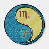 Aimant Scorpion & Rat Métal (Devant)