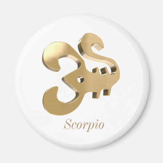 Aimant Scorpion, Scorpione (Devant)