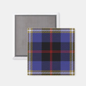 Aimant Scottish Clan Hill Tartan Plaid (Recto/Verso)