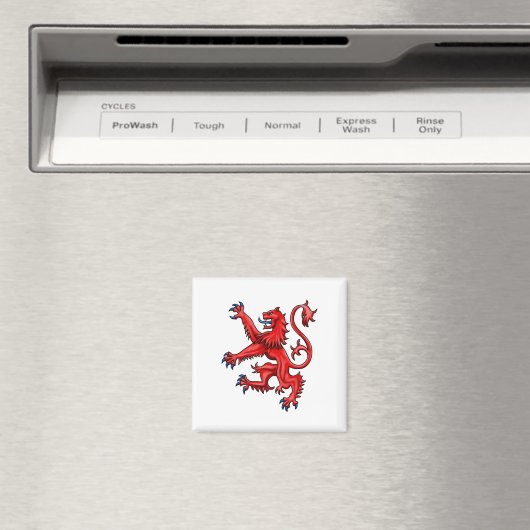 Aimant Scottish Lion Rampant (In Situ (Lave-vaisselle))