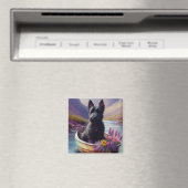 Aimant Scottish Terrier sur une pagaie : une aventure Pit (In Situ (Lave-vaisselle))