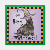 Aimant Scottish Terrier Witch (Devant)