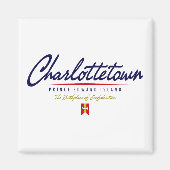 Aimant Script Charlottetown (Devant)
