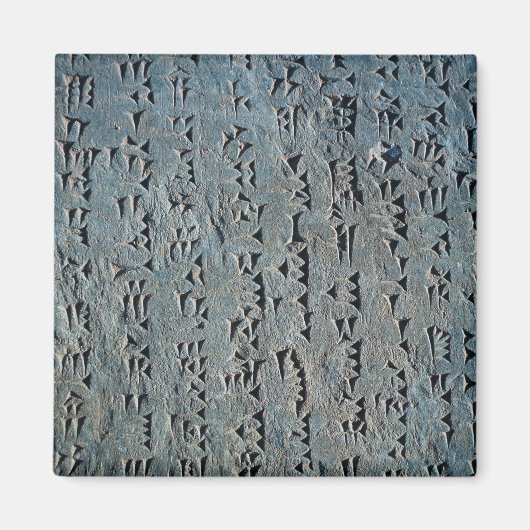 Aimant Script Cuneiform (Devant)
