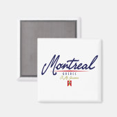 Aimant Script de Montréal (Recto/Verso)
