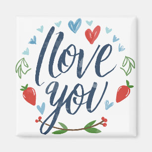 Aimant Script Je t'aime