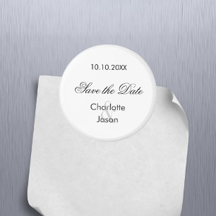 Aimant Script mariage Enregistrer la date