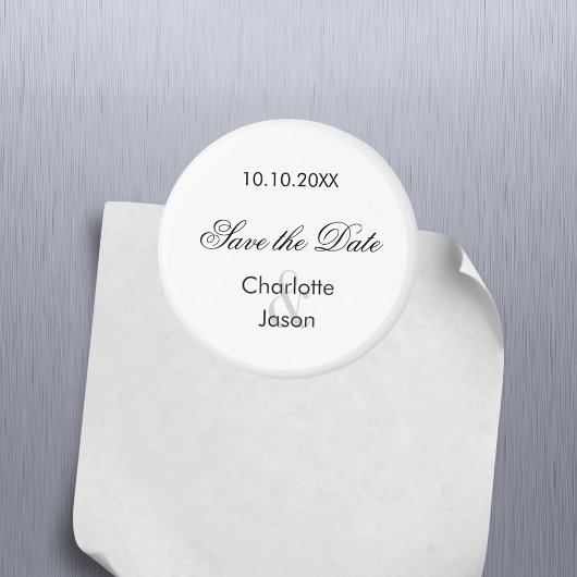 Aimant Script mariage Enregistrer la date