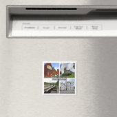 Aimant SCT008 PITLOCHRY, Écosse, réfrigérateur (In Situ (Lave-vaisselle))