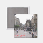 Aimant SCT018 GLASGOW Buchanan Street, Écosse (Recto/Verso)