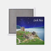 Aimant SCT023 LOCH NESS, Ecosse, Europe, Réfrigérateur (Recto/Verso)