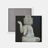 Aimant Sculpture de Brahma avec quatre visages (Recto/Verso)