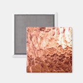 Aimant Sculpture en cuivre brillant (Recto/Verso)