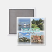 Aimant SE0025 Europe, Suède, Göteborg, Fridge (Recto/Verso)