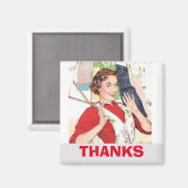 Aimant Se faire à la maison, laver les vêtements (Recto/Verso)