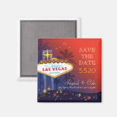 Aimant Se faire foutre à Las Vegas Mariage Enregistrer la (Recto/Verso)