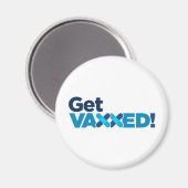 Aimant se faire vacciner (Recto/Verso)