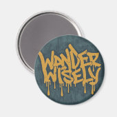 Aimant Se promener avec sagesse (Recto/Verso)