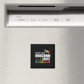 Aimant Se renseigner au sein de drôle Polyamory Unicorn c (In Situ (Lave-vaisselle))