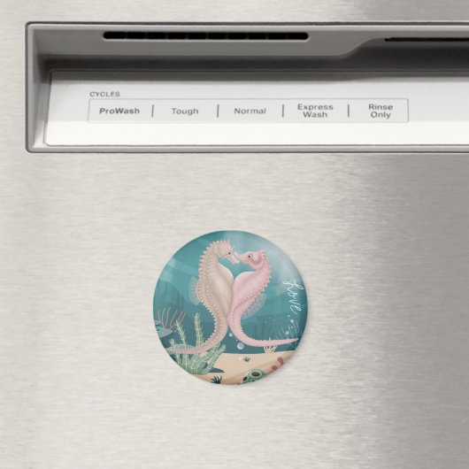 Aimant Seahorse Love (In Situ (Lave-vaisselle))