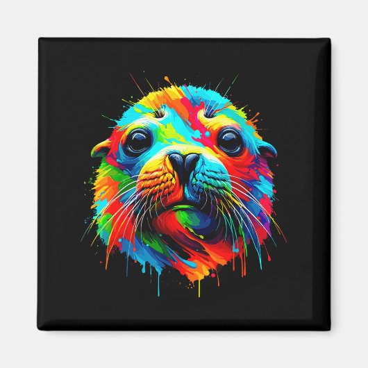 Aimant Seal Sea Lion  (Devant)