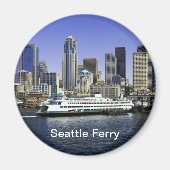 Aimant Seattle Ferry État de Washington (Devant)