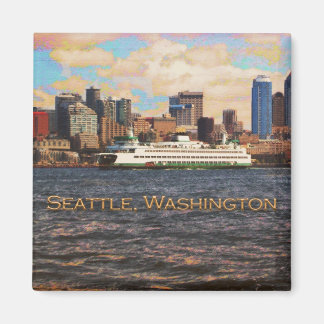 Aimant Seattle Skyline