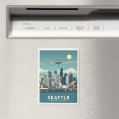 Aimant Seattle Washington (In Situ (Lave-vaisselle))