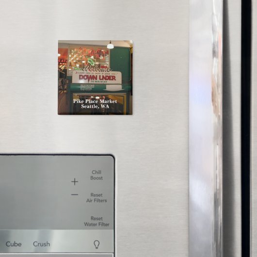 Aimant Seattle, Washington Intérieur de Pike Place Market (In situ (réfrigérateur))