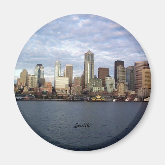 Aimant Seattle, Washington skyline (Devant)