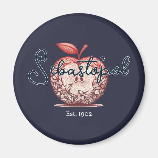 Aimant Sebastopol California Gravenstein Apple Fair (Devant)
