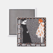 Aimant Sécession de Vienne - Kolo Moser Vorfruhling (Recto/Verso)