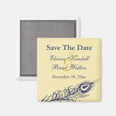 Aimant Secouer vos plumes de queue Enregistrer la date (j (Recto/Verso)