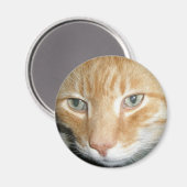 Aimant Secourir l'aimant de chat (Recto/Verso)