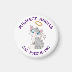 Aimant Secourt de chat Purrfect Angels