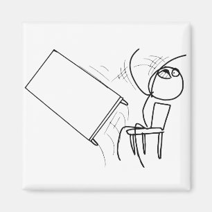 Aimant Secousse de Tableau renversant le visage Meme de