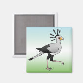 Aimant Secrétaire Bird (Recto/Verso)