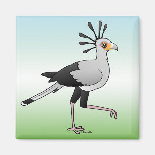 Aimant Secrétaire oiseau